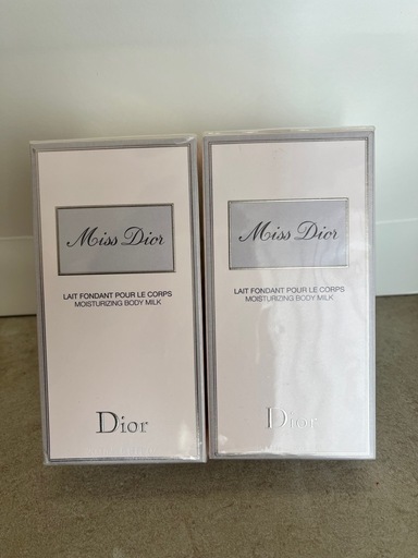 Miss Dior ボディクリーム　未使用未開封 ほぼ未使用 クリスチャンディオール Miss Diorミスディオール