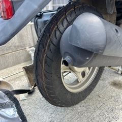 HONDA ホンダ　原付50cc ディオDIO af62青の画像