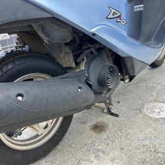 HONDA ホンダ　原付50cc ディオDIO af62青の画像