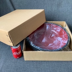 麺打ち用　こね鉢　幅36　高さ9.5cm  元箱入り　蕎麦打ち　うどん打ち　未使用　360mmの画像