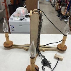 ロ 2507-090 アンファン 木のシャンデリア 点灯確認済み...
