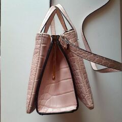 ZARA・クロコダイル風　ショルダーバッグの画像
