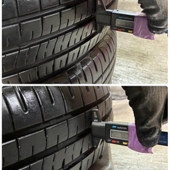 185/60R15🌈2023年製🌈バリ溝‼️ダンロップエナセーブ🌈日本製サマータイヤ4本セット🌈C-3の画像