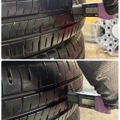 185/60R15🌈2023年製🌈バリ溝‼️ダンロップエナセーブ🌈日本製サマータイヤ4本セット🌈C-3の画像