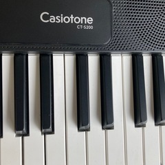  CASIO 電子キーボード　Casiotone CT-S200BK