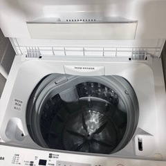 洗濯機TOSHIBA 2020年製の画像