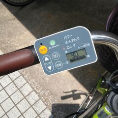 値下げしました！！すこーし訳ありパナソニック26型電動アシスト。バッテリー8.9　５秒押し5全灯２０秒押し4点灯の画像