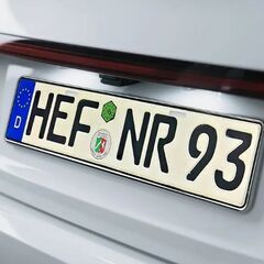 希少　ポルシェやワーゲンに　ドイツのナンバープレート Herford