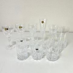 クリスタルグラス色々セット