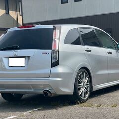 H20年式　ストリーム　RSZ　7人乗り　社外HDDナビ　車高調　社外AW　社外マフラーの画像