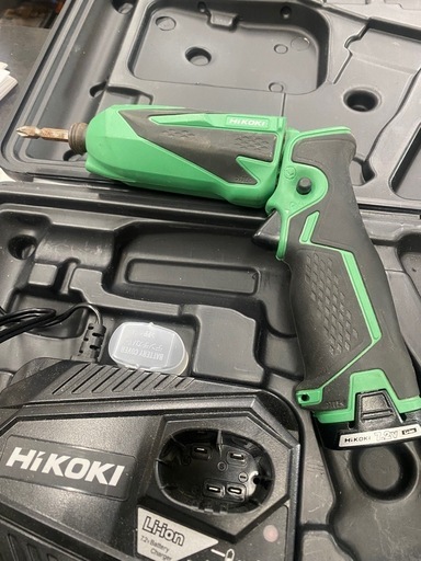 ハイコーキ　HIKOKI  ペンドライバー　7.2V　バッテリー2個付き　リサイクルショップ宮崎屋佐土原店R7.7.3