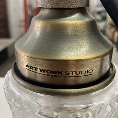 ロ 2507-091 ART WORK STUDIO  ペンダントライト ガラスシェード 点灯確認済み  電球未付属 キズ 汚れありの画像
