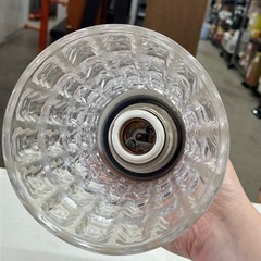 ロ 2507-091 ART WORK STUDIO  ペンダントライト ガラスシェード 点灯確認済み  電球未付属 キズ 汚れありの画像