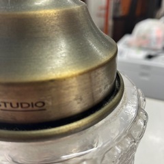 ロ 2507-091 ART WORK STUDIO  ペンダントライト ガラスシェード 点灯確認済み  電球未付属 キズ 汚れありの画像