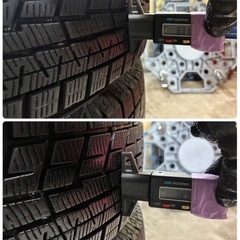 165/65R15🌈日本製YOKOHAMAタイヤiG60🌈スタッドレス4本セット‼️溝充分‼️ソリオ、タフト、デリカD2、プリウス他、C-2の画像