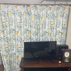 【団地】カーテン、レール4部屋分の画像