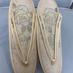 和装バッグと草履セットの画像