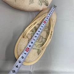 和装バッグと草履セットの画像