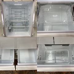 I671 🌈 ジモティー限定価格！ TOSHIBA 冷蔵庫 マジック大容量 FCシリーズ (458L)  ⭐ 動作確認済 ⭐ クリーニング済の画像