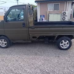 ☆決算セール開催中★激安車☆【車検★令和7年8月★支払総額14万5000円】平成17年　ホンダ　アクティトラック　4WD　MT　緑　エアコンなし・パワステ付き　トレーラーけん引仕様の画像