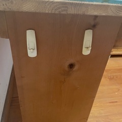 🌟値下げ🌟✏️_φ(･_･✨ガラス付き木製テーブル🌳学習机にも📖の画像