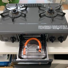 【ジャングルジャングル石川金沢店】 ガステーブル(LPガス用) リンナイ RT34NJHT 2023年製 ※クリーニング済み/当店3ヶ月保証の画像
