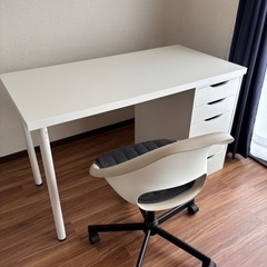 IKEAデスクセット