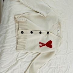 アミパリス AmiParis カーディガン BFUKC002-018-S 白の画像