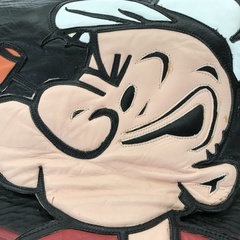 ☆ドリーム2号館☆ ジモティ割引 ポパイ レザーリュックの画像