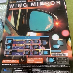 シルクブレイズ　ウィングミラー　80ヴォクシー／ノア/エスクァイア　右側未使用品の画像