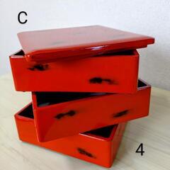 Ｃ→1)蒸し碗､2)多用椀､3)酒セット､4)重箱の画像