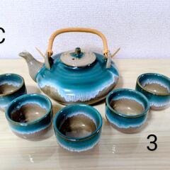 Ｃ→1)蒸し碗､2)多用椀､3)酒セット､4)重箱の画像