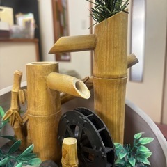 卓上噴水（つくばい）の画像