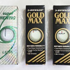 新品未使用品ゴルフボール３個入り×３（全９個）セット
