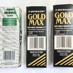 新品未使用品ゴルフボール３個入り×３（全９個）セット　新品未使用品の画像