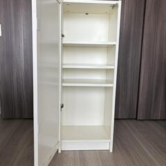 収納家具　衣類　書類　ホワイトの画像