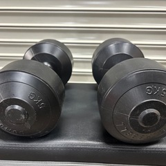 フラットベンチ　ダンベルセット　トレーニング用　の画像