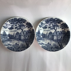 MAYFAIR DINNER WAREの陶器製スープ皿 2枚セッ...