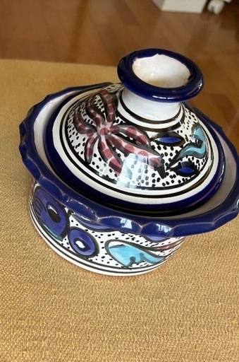 お歳暮 のし 新品チュニジア手づくり陶器 (まーきー) 北巽のその他の中古 アート・デザイン・音楽