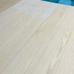 値下げ　拡張できるダイニングテーブル 木製 4人〜6人用の画像
