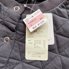 新品 1,639円 キッズ サイズ120の画像