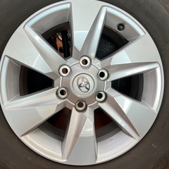 TOYOTA 150系プラド純正アルミホイールセット【リサイクルマート下関店】の画像