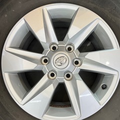 TOYOTA 150系プラド純正アルミホイールセット【リサイクルマート下関店】の画像
