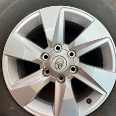 TOYOTA 150系プラド純正アルミホイールセット【リサイクルマート下関店】の画像