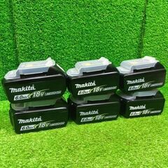マキタ makita BL1860B 18V 6Ah リチウムイオンバッテリー 6個セット 純正品【船橋馬込店】【店頭取引限定】【未使用】ITZUQEANVIFKの画像