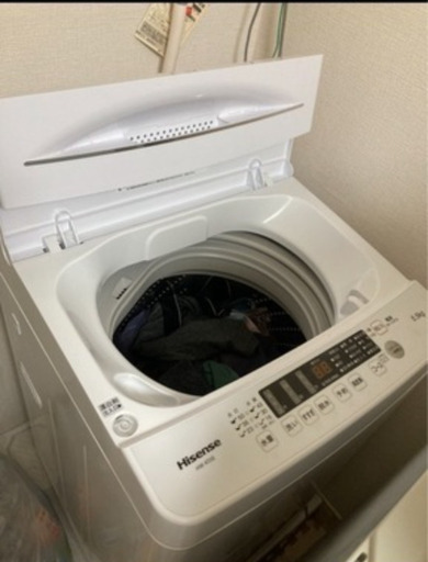 Amazon.co.jp: ハイセンス 全自動 洗濯機 5.5kg ホワイト HW