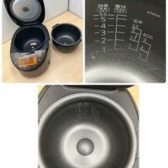 ふっくらご飯🍚【TIGER】5.5合炊きタイガー IH炊飯ジャーJKT-B103 2020年製🟢 の画像