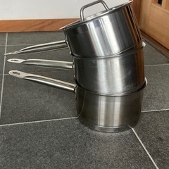ステンレス　片手鍋16cm