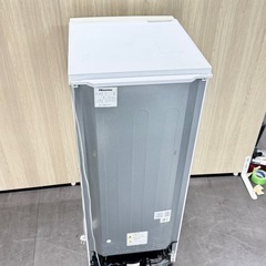 A1338🌟2019年製HISENSE2ドア冷蔵庫150L HR-D15C🌟の画像