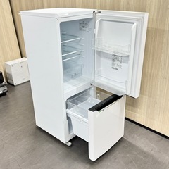 A1338🌟2019年製HISENSE2ドア冷蔵庫150L HR-D15C🌟の画像